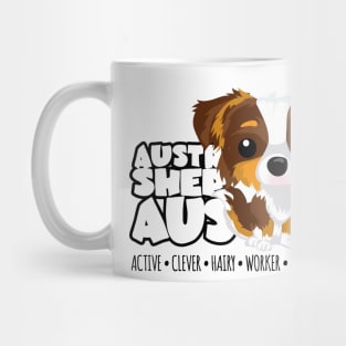 DGBigHeads - Aussie Brown Trico Mug